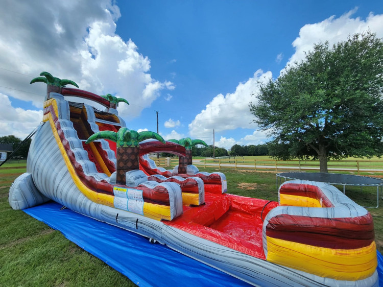 Water Slides Wet and Dry